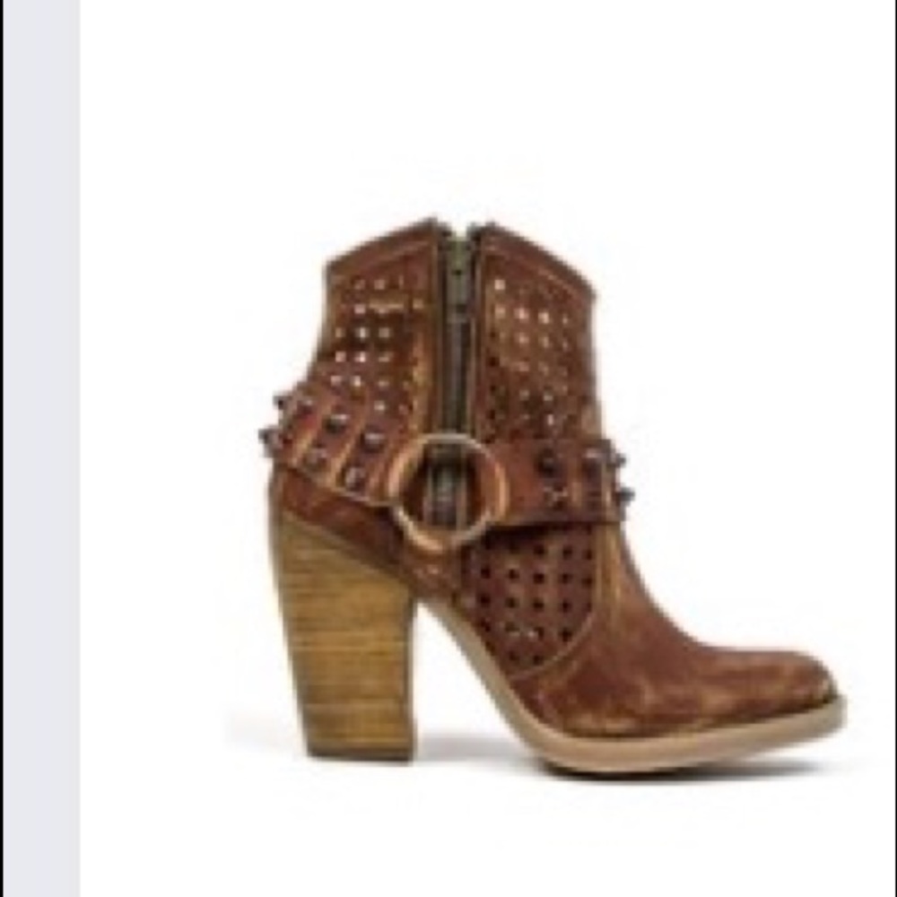 Brownish Suede Ankle Boots.  New/Never Worn